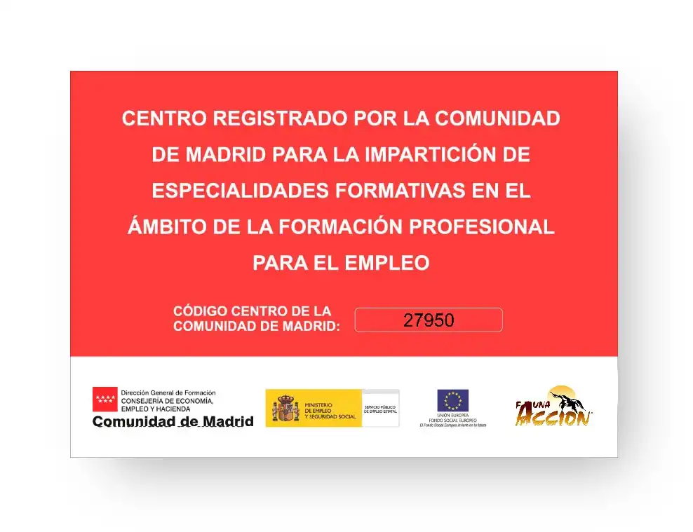 Centro registrado por la Comunidad de Madrid